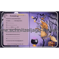Hexen Schatzsuche – Schnitzeljagd zum Ausdrucken - schnitzeljagd-kinder