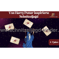 Hogwarts Mystery Schnitzeljagd-Von Harry Potter Inspirierte Schnitzeljagd-4-7 Jahre-Schnitzeljagd Aufgaben Zum Ausdrucken Pdf - schnitzeljagd-kinder