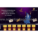 Hogwarts Mystery Schnitzeljagd-Von Harry Potter Inspirierte Schnitzeljagd-4-7 Jahre-Schnitzeljagd Aufgaben Zum Ausdrucken Pdf - schnitzeljagd-kinder