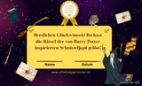 Hogwarts Mystery Schnitzeljagd – Von Harry Potter inspirierte Schnitzeljagd für 10-Jährige | Aufgaben zum Ausdrucken PDF - schnitzeljagd-kinder
