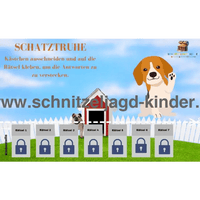 Hunde Schatzsuche 6-8 Jahren- Hunde Schnitzeljagd Zum Ausdrucken - schnitzeljagd-kinder