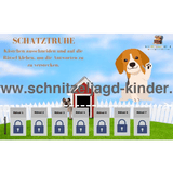 Hunde Schatzsuche 6-8 Jahren- Hunde Schnitzeljagd Zum Ausdrucken - schnitzeljagd-kinder