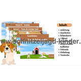 Hunde Schatzsuche 6-8 Jahren- Hunde Schnitzeljagd Zum Ausdrucken - schnitzeljagd-kinder