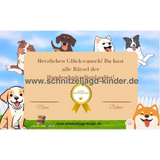 Hunde Schatzsuche 6-8 Jahren- Hunde Schnitzeljagd