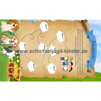 Hunde Schatzsuche 6-8 Jahren- Hunde Schnitzeljagd