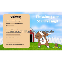 Hunde Schatzsuche 6-8 Jahren- Hunde Schnitzeljagd