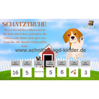 Hunde Schatzsuche 6-8 Jahren- Hunde Schnitzeljagd