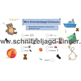 KLEINE SCHNITZELJAGD ZU HAUSE - FERTIGE SCHATZSUCHE ZUM AUSDRUCKEN KOSTENLOS - schnitzeljagd-kinder