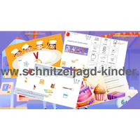 Kulinarische Schnitzeljagd - SCHNITZELJAGD: REZEPT FÜR EINEN KUCHEN-6-7 Jahren - schnitzeljagd-kinder