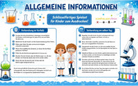 Schnitzeljagd im Labor zum Ausdrucken – Forscher-Schatzsuche für Kinder ab 6 Jahren | PDF