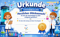 Schnitzeljagd im Labor zum Ausdrucken – Forscher-Schatzsuche für Kinder ab 6 Jahren | PDF