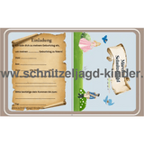 Märchen Einladungskarte Für Kindergeburtstag Vorlage zum ausdrucken - schnitzeljagd-kinder