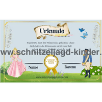 Märchen Schatzsuche-Schnitzeljagd Aufgaben zum Ausdrucken (PDF) - schnitzeljagd-kinder