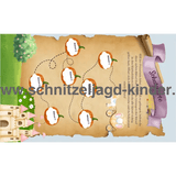Märchen Schatzsuche-Schnitzeljagd Aufgaben zum Ausdrucken (PDF) - schnitzeljagd-kinder