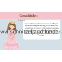 Märchen Schatzsuche-Schnitzeljagd Aufgaben zum Ausdrucken (PDF) - schnitzeljagd-kinder