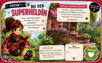 Marienkäfer-Superheldin Schnitzeljagd - schnitzeljagd-kinder
