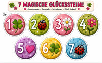 Marienkäfer-Superheldin Schnitzeljagd - schnitzeljagd-kinder