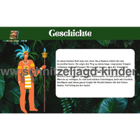 Maya im Dschungel Schatzsuche – Schnitzeljagd zum Ausdrucken - schnitzeljagd-kinder