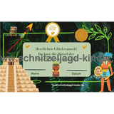 Maya im Dschungel Schatzsuche – Schnitzeljagd zum Ausdrucken - schnitzeljagd-kinder