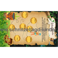 Maya im Dschungel Schatzsuche – Schnitzeljagd zum Ausdrucken - schnitzeljagd-kinder