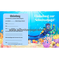 Meer Schnitzeljagd zum ausdrucken 5-8 jahren