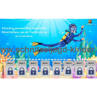 Meer Schnitzeljagd zum ausdrucken 5-8 jahren - schnitzeljagd-kinder