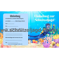 Meer Schnitzeljagd zum ausdrucken 5-8 jahren - schnitzeljagd-kinder
