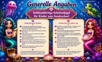 Meerjungfrauen Schnitzeljagd für Kinder - schnitzeljagd-kinder