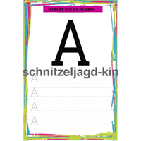 MEIN SCHREIBHEFT - schnitzeljagd-kinder
