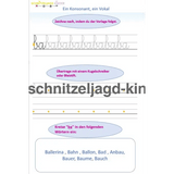 MEIN SCHREIBHEFT - schnitzeljagd-kinder