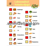 Mini Lebensmittel-Schnitzeljagd zum ausdrücken-schnitzeljagd-kinder