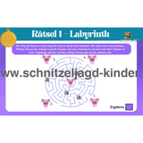 Monster Schnitzeljgad zum ausdrucken- Monster schatzsuche für kinder von 5-8 jahren - schnitzeljagd-kinder