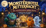 Monsterhotel-Schnitzeljagd für Kinder | Halloween-PDF