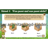 Natur-Wald Schatzsuche - Schnitzeljagd Zum Ausdrucken (PDF) Für 5-8 Jahre - schnitzeljagd-kinder