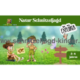 Natur-Wald Schatzsuche - Schnitzeljagd Zum Ausdrucken (PDF) Für 5-8 Jahre - schnitzeljagd-kinder