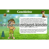 Natur-Wald Schatzsuche - Schnitzeljagd Zum Ausdrucken (PDF) Für 5-8 Jahre - schnitzeljagd-kinder