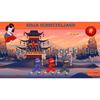 NINJA-SCHNITZELJAGD IN JAPAN-4-5 JAHREN - SCHNITZELJAGD AUFGABEN ZUM AUSDRUCKEN PDF - schnitzeljagd-kinder