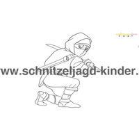 Ninja-Schnitzeljagd in Japan-schnitzeljagd-kinder