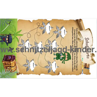 Ninja Schnitzeljagd in Japan-6-7 Jahren - schnitzeljagd