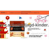 Ninja Schnitzeljagd in Japan-6-7 Jahren - schnitzeljagd aufgaben zum ausdrucken pdf - schnitzeljagd-kinder