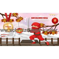 Ninja Schnitzeljagd in Japan-6-7 Jahren - schnitzeljagd aufgaben zum ausdrucken pdf - schnitzeljagd-kinder