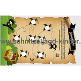 Ninja Schnitzeljagd Zum Ausdrucken, Schatzsuche Für Kinder Von 5-8 Jahren - schnitzeljagd-kinder