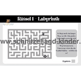 Ninja Schnitzeljagd Zum Ausdrucken, Schatzsuche Für Kinder Von 5-8 Jahren - schnitzeljagd-kinder
