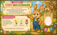 Oster Schnitzeljagd für Kinder (4–7 Jahre) - schnitzeljagd-kinder