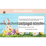 Oster-Schnitzeljagd zum Ausdrucken für Kinder von 4-7 Jahren - schnitzeljagd-kinder