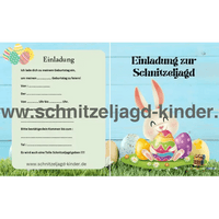 Oster-Schnitzeljagd zum Ausdrucken für Kinder von 4-7 Jahren - schnitzeljagd-kinder