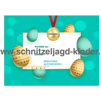 Ostereier-Schnitzeljagd-8+ Jahren - schnitzeljagd aufgaben zum ausdrucken pdf - schnitzeljagd-kinder