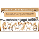 Pferde Schnitzeljagd Zum Ausdrucken - schnitzeljagd-kinder