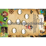 Piraten Entdecker Schatzsuche zum ausdrucken -4-8 jahren - schnitzeljagd-kinder