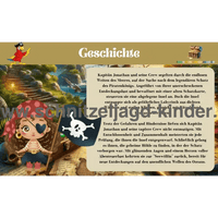 Piraten Entdecker Schatzsuche zum ausdrucken -4-8 jahren - schnitzeljagd-kinder